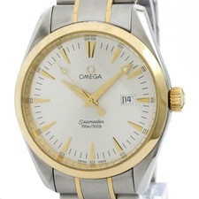 Relógio masculino polido OMEGA Seamaster Aqua Terra aço ouro 18K 2317,30 BF577715 comprar usado  Enviando para Brazil