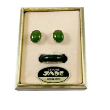 Jade ring stud for sale  Cleveland