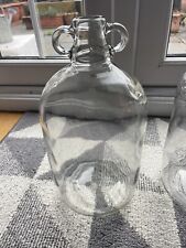Demijohn gallon clear for sale  WEST BYFLEET