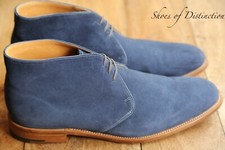 Barker blue suede for sale  SUTTON COLDFIELD