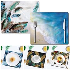 Placemats coasters leather for sale  PORTSMOUTH