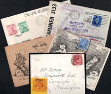 Postal history covers for sale  LANCING