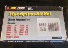 Piece spline bit for sale  CHESTERFIELD