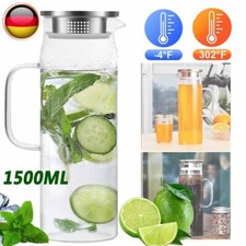 Glaskaraffe deckel liter gebraucht kaufen  Frankfurt (Oder)