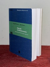 Manuale biblioteconomia 5ª usato  Trambileno