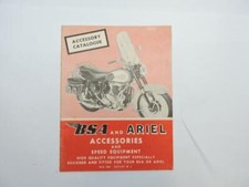 Catálogo de accesorios y equipos de velocidad vintage BSA y Ariel B10418 segunda mano  Embacar hacia Mexico