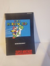 Manual Super Mario World SNES comprar usado  Enviando para Brazil