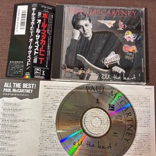 PAUL McCARTNEY All The Best JAPAN 24k GOLD CD CP36-5545 2A1 TO w/ OBI + INSERT comprar usado  Enviando para Brazil