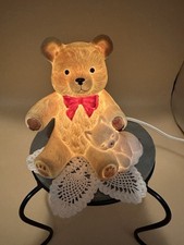 Lâmpada vintage Interpur marrom urso de pelúcia luz noturna decoração quarto de bebê menino menina comprar usado  Enviando para Brazil
