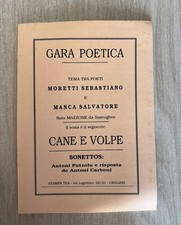 Gara poetica cane usato  Elmas