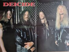 Pôster: DEICIDE de 1999 - 22 x 16 pol. (55 x 40 cm) - ESTADO PERFEITO!, usado comprar usado  Enviando para Brazil