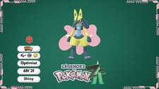 Pokémon Z-A Pokémon ZA Lucario 6IV 31 Shiny strat✨Baron na sprzedaż Pokémon Z-A Pokémon ZA Lucario 6IV 31 Shiny strat✨Baron na sprzedaż  Wysyłka do Poland