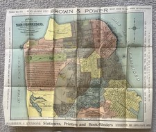 map san francisco for sale  Sausalito