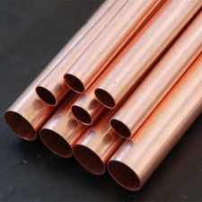 Usado, Comprimento 500mm OD: 45mm-60mm tubo de cobre 99% puro Cu tubos industriais ocos  comprar usado  Enviando para Brazil
