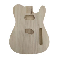 Usado, Corpo de guitarra elétrica Fit faça você mesmo paulownia feito à mão inacabado novo comprar usado  Enviando para Brazil