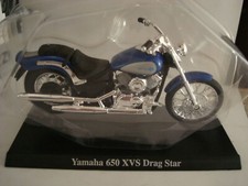 Yamaha 650 XVS Drag Star - BLAU SILBER   - 1:18  SOLIDO MAJORETTE, usado comprar usado  Enviando para Brazil