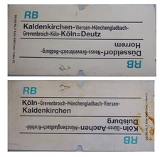 Zuglaufschild kaldenkirchen k� gebraucht kaufen  Nettetal