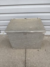 Corpo de alumínio vintage DAIRY e fundo galvanizado CAIXA DE LEITE GARRAFA REFRIGERADOR comprar usado  Enviando para Brazil