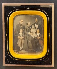 Daguerreotype famille jumelles d'occasion  Saint-Julien-l'Ars