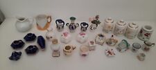 Lot porcelain miniatures d'occasion  Expédié en Belgium