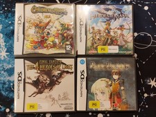 Lote de 4 jogos raros DSS Final Fantasy 4 Rune Factory Heroes Children of Mana comprar usado  Enviando para Brazil
