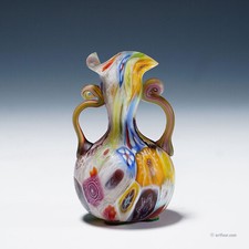 Antique millefiori vase d'occasion  Expédié en Belgium