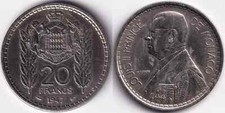 Francs 1947 monaco d'occasion  Charenton-le-Pont