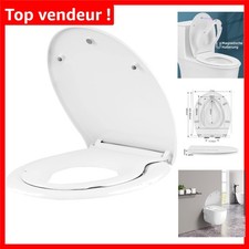 Abattant toilette ovale d'occasion  Matha
