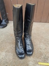 Nva ffizierstiefel chromleder gebraucht kaufen  Hermsdorf