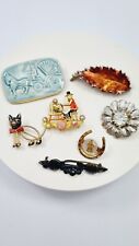 Vintage brooch collection for sale  UK