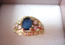 Bague saphir diamants. d'occasion  Brest