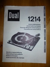 platine dual 1214 d'occasion platine dual 1214 d'occasion Ailly-sur-Noye