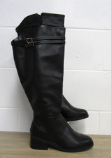 knee black boots for sale  COLCHESTER