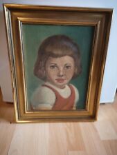 Child portrait painting d'occasion  Expédié en Belgium
