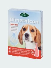 6 Pipette ANTIPARASSITARIO cani Fino 25 kg CANAC 6 x 9ml Anti Pulci Zecche 30gg na sprzedaż  Wysyłka do Poland