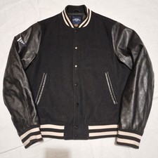 Superdry varsity jacket for sale  FLEET