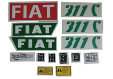 Adesivi decalcomanie fiat usato  Trapani