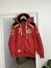 Moletom com capuz Suzuki Barry Sheene 7 Racing Moto com zíper 7 milhas Britain Racing Team tamanho P, usado comprar usado  Enviando para Brazil