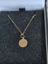 Hallmarked gold christopher for sale  THETFORD