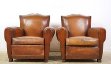 Pair vintage brown for sale  New York