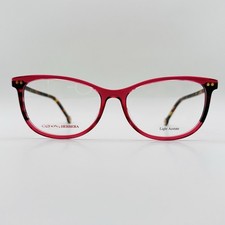 Óculos Carolina Herrera Feminino Oval Vermelho Marrom Simples Clássico HER 0213 Novo comprar usado  Enviando para Brazil