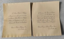 Faire part mariage d'occasion  Plombières-lès-Dijon