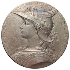 Médaille argent centenaire d'occasion  Fontainebleau