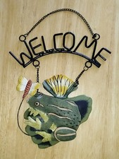 Frog fishing metal for sale  OXFORD