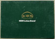Lotus excel 1986 d'occasion  Expédié en Belgium