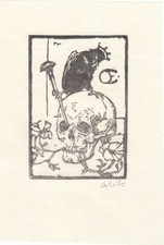Exlibris bookplate holzschnitt gebraucht kaufen  Gengenbach