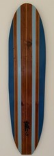 Handpainted wood surfboard for sale  Hockessin