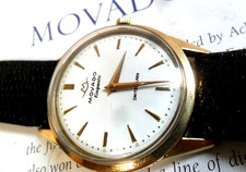Vintage 1950's Movado Kinematic 28J Relógio Mecânico Automático Suíço Funciona comprar usado  Enviando para Brazil