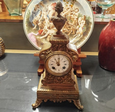 Pendule cheminee bronze d'occasion  Yffiniac