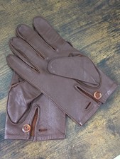 Vintage fownes brown for sale  ROMSEY